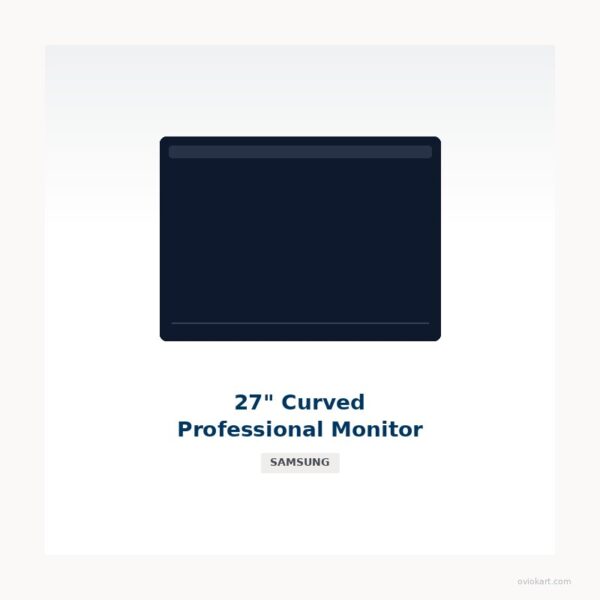 27" Curved Professional Monitor 1080p