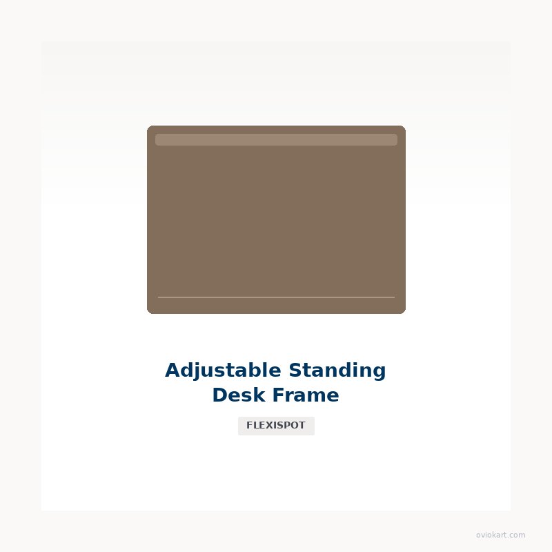 Adjustable Standing Desk Frame - Electric Dual Motor