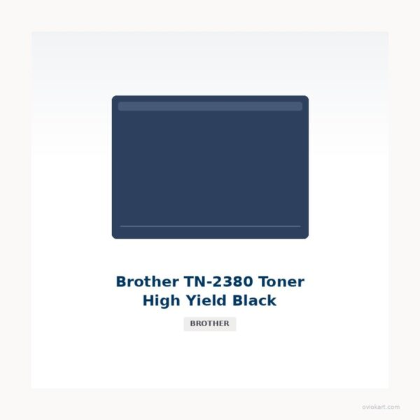 Brother TN-2380 High-Yield Black Toner